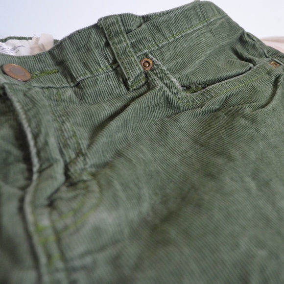 Green Corduroy Pants - Picture 3 of 6